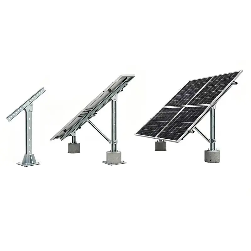 Markmonterat solcellsmonteringssystem